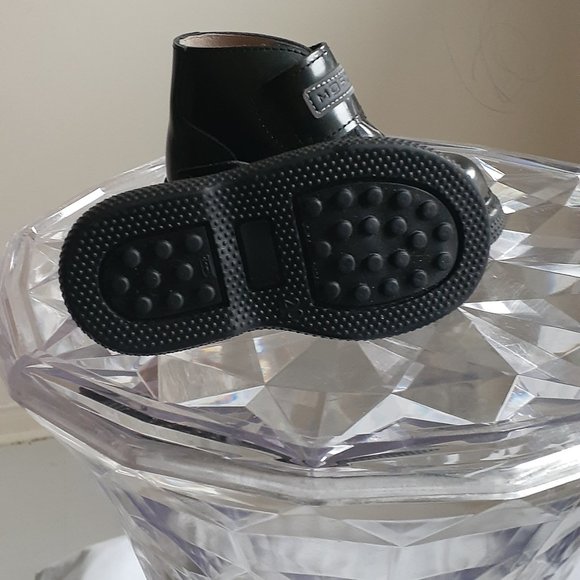 2 for $10. Black formal baby boots Love Moschino style - Picture 3 of 10